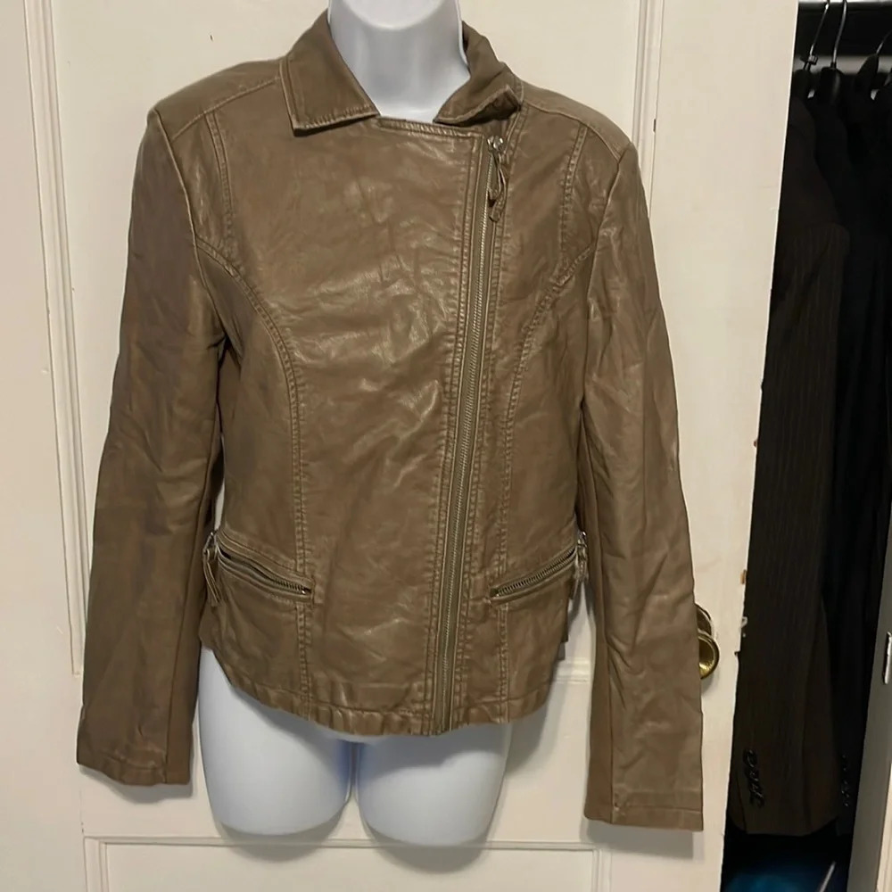 Marc New York  Andrew Marc leather biker jacket